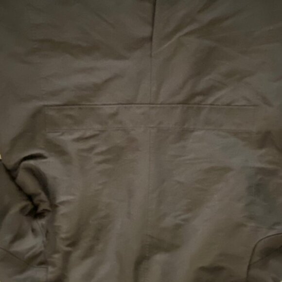 Strellson Mens Black lined Coat Jacket 46R XXL Switzerland concealed Hood - Picture 10 of 16